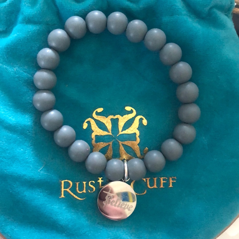 Rustic cuff bracelet